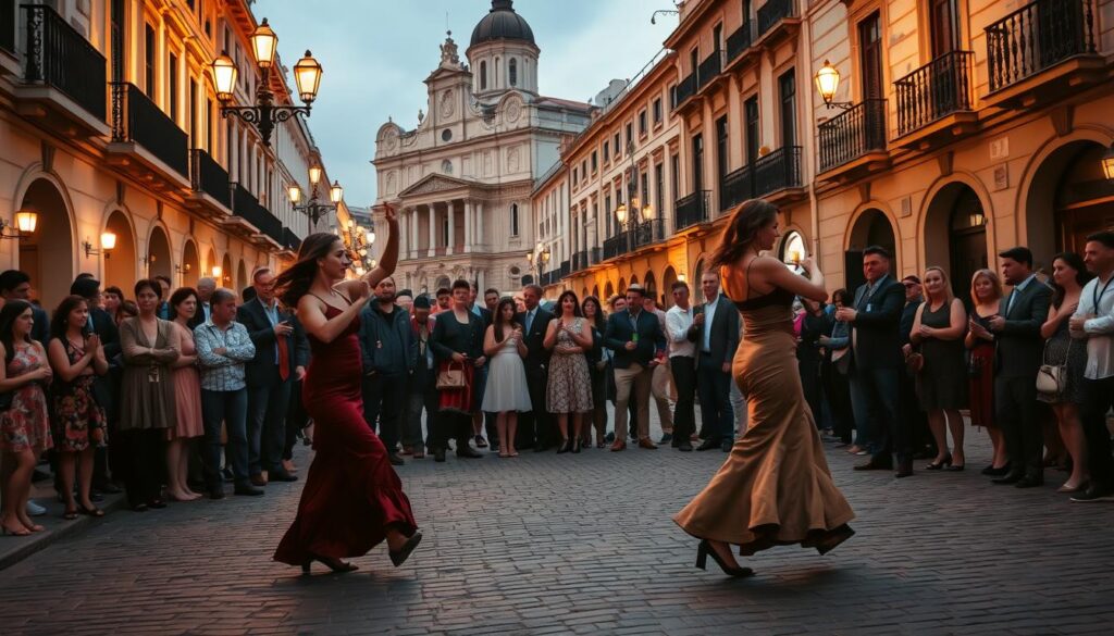 Pertunjukan Tango di Buenos Aires