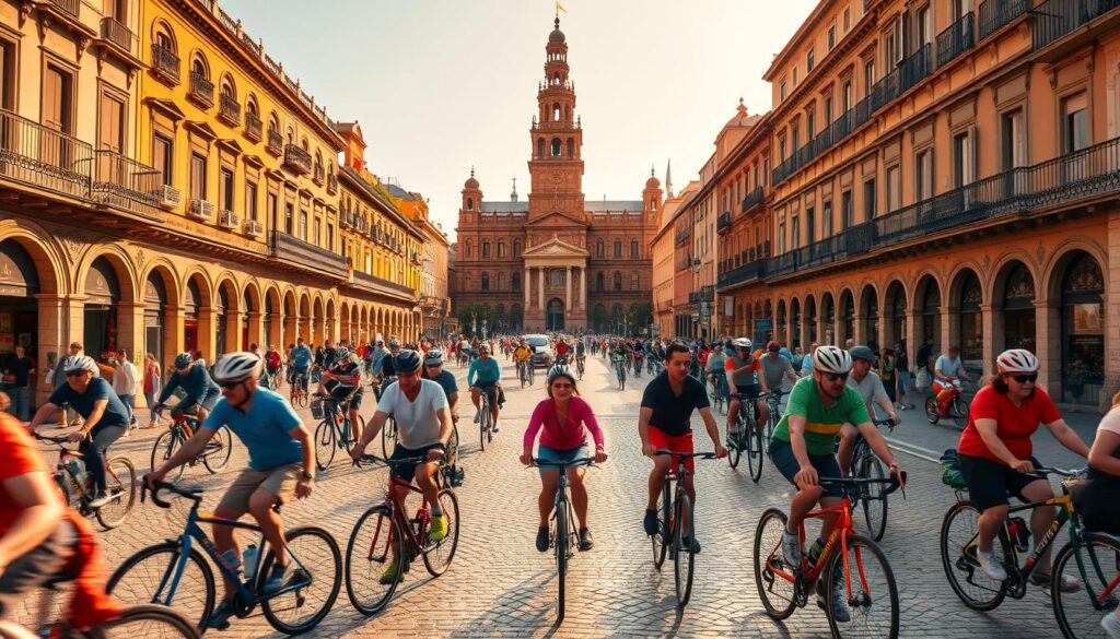 Tur Sepeda di Sevilla