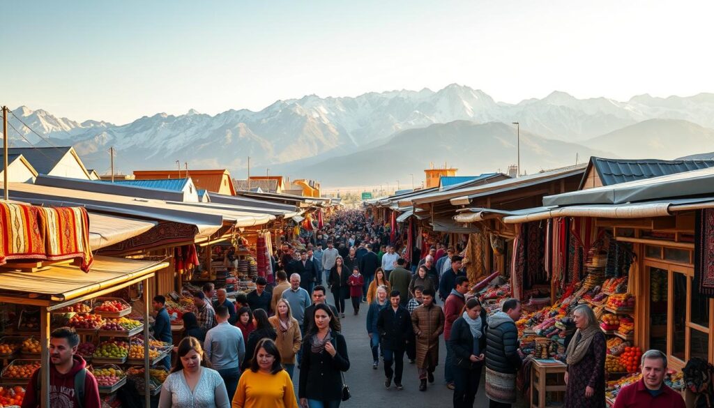 Pasar Tradisional Kazakhstan
