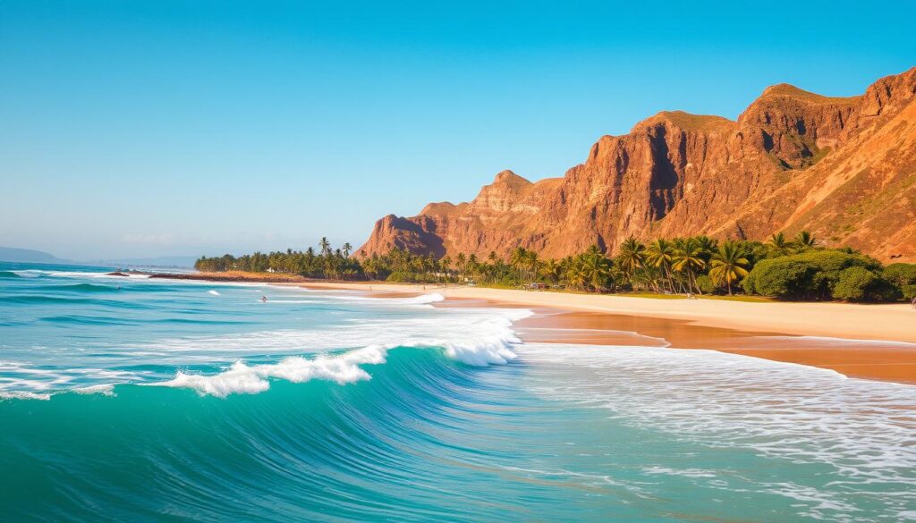 Selancar di Pantai El Tunco