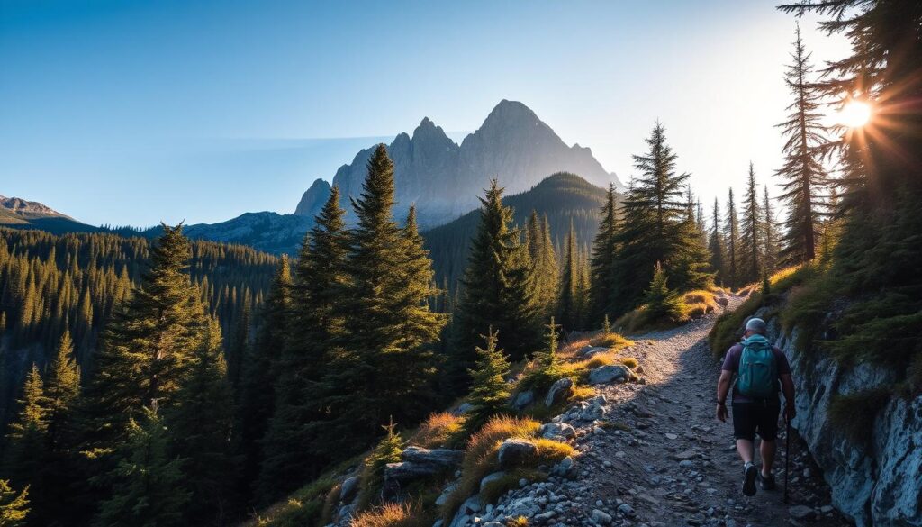 hiking Kanada