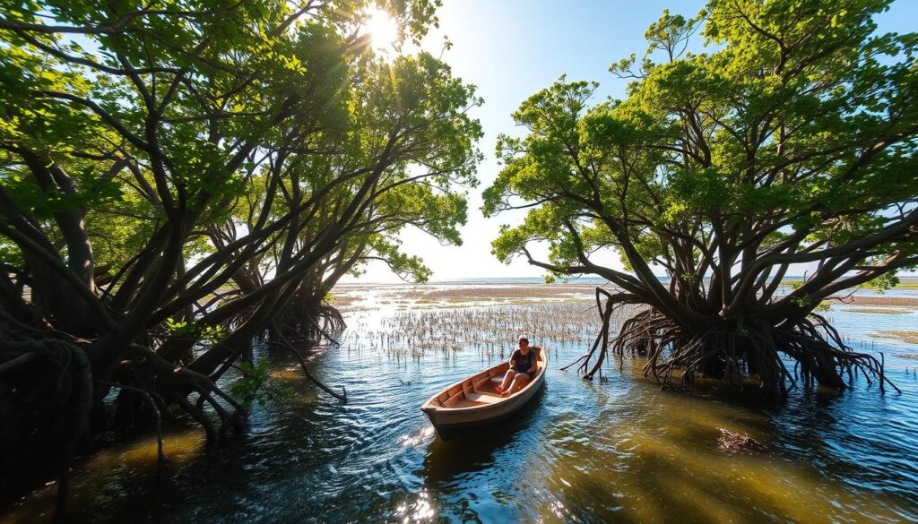 Eksplorasi Mangrove di Chetumal