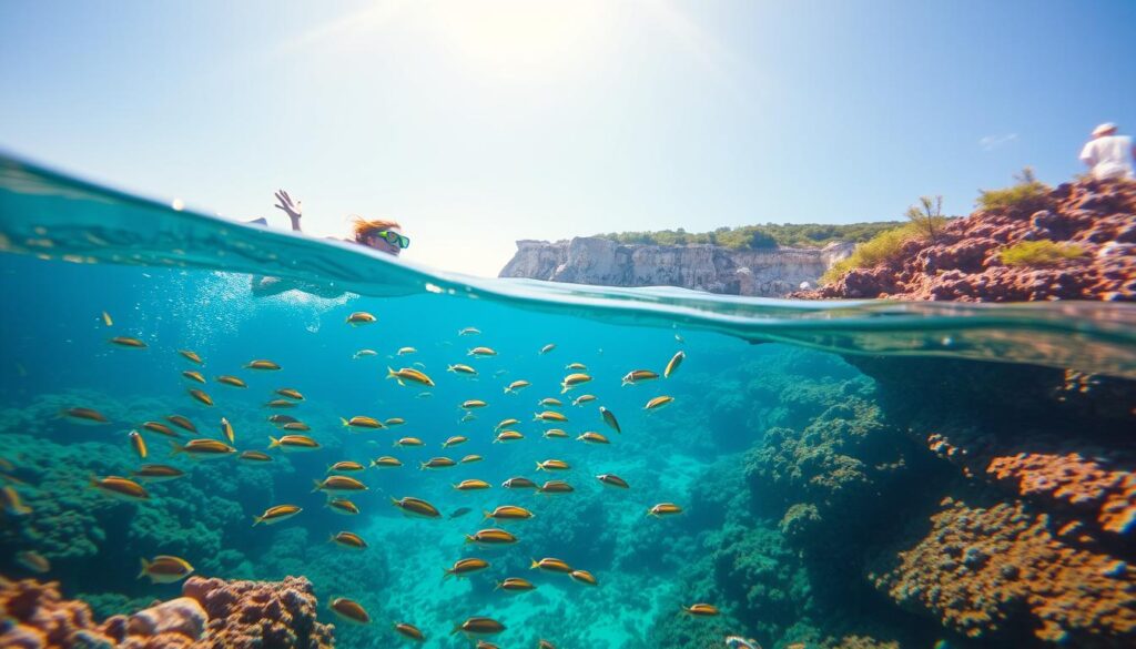 Snorkeling di Pulau Cozumel