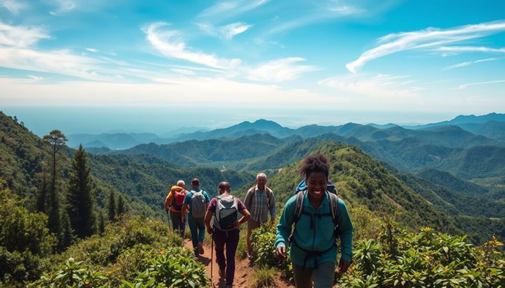 Trekking di Pegunungan Nyika