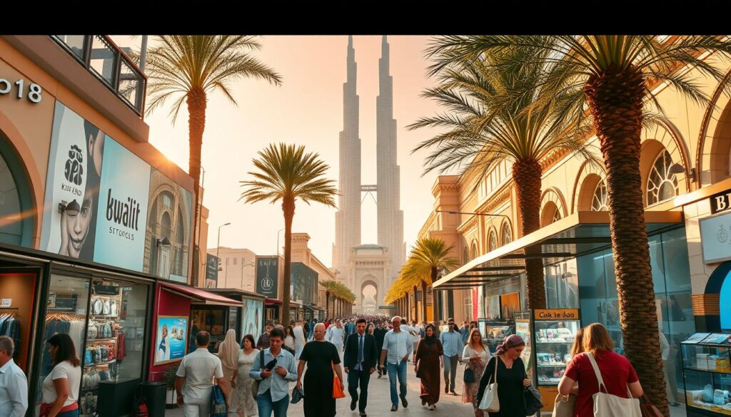 aktivitas belanja di Kuwait