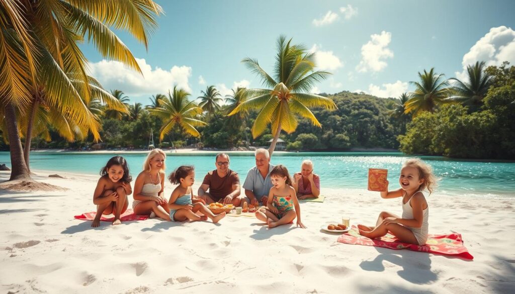 kegiatan keluarga di Palau kegiatan keluarga di Palau