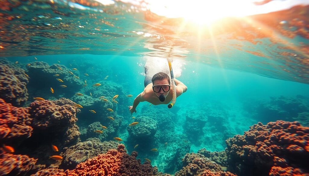 Snorkeling di Lautan Somali Snorkeling di Lautan Somali
